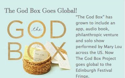 The Godbox (one-woman show to benefit hospice services) comes to Laois