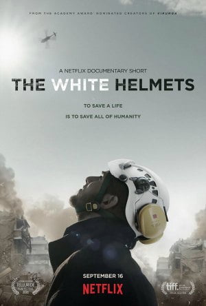 The white helmets feature documentary netflix poster