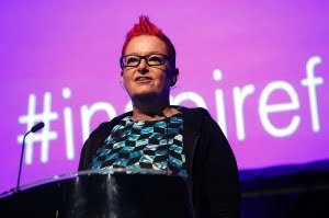 dr sue black speaking at inspirefest