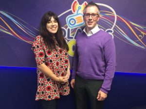 The Business Fairy Founder and CEO Aisling Hurley Took Care Of Business with Ronan Berry Midlands 103 The Business Fairy Digital Marketing Agency