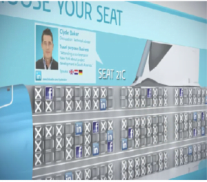 KLM meet & seat choose your seat the business fairy digital marketing agency