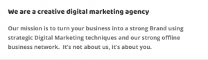 TBF About us page The Business fairy digital marketing agency