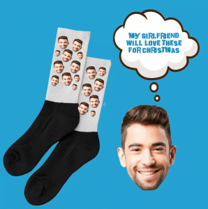 tbf digital marketing agency customised girlfriend socks with your head ...