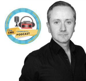 Johnny Beirne on the SME community podcast with Aisling Hurley of the business fairy (1)